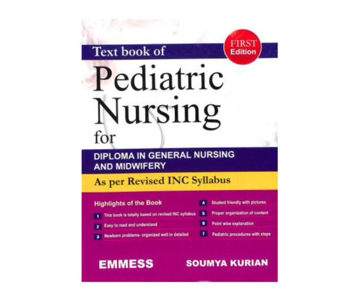 Text Book Of Pediatric Nursing
