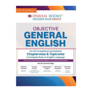 Oswaal Objective General English