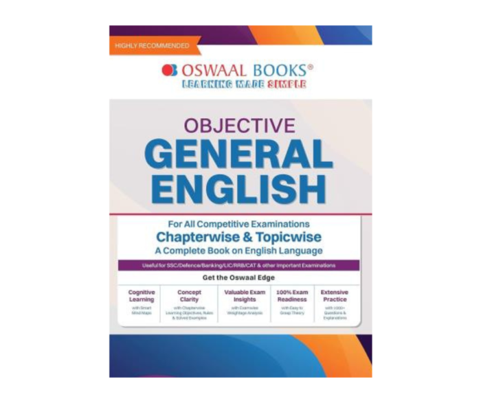 Oswaal Objective General English