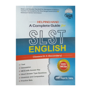 Helping Hand: SLST English Guide for Class IX-X | 2000+ MCQs