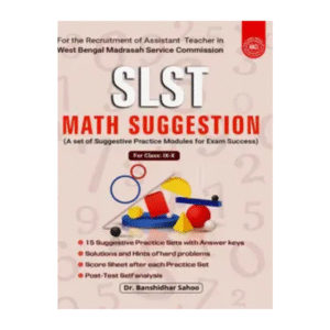 SLST MATH SUGGESTION (For Class: IX-X)