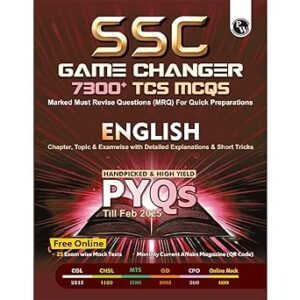 PW SSC Game Changer English 7300+ TCS MCQ For 2025 SSC Exams