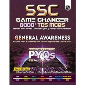 PW SSC Game Changer General Awareness 8000+ TCS MCQ For 2025 SSC Exams