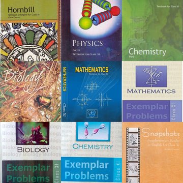 NCERT Science (PCMB) Complete Books Set + Exemplars for Class -11 (English Medium) - latest edition as per NCERT/CBSE
