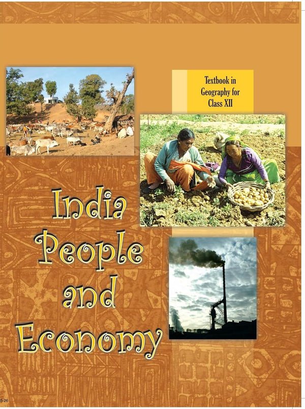 NCERT India People and Economy Textbook in Geography For Class 12