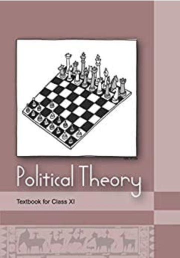 NCERT Political Theory part II for Class 11 - latest edition as per NCERT/CBSE