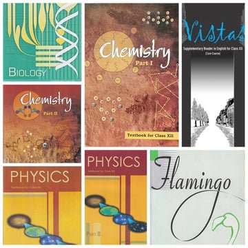 NCERT Science (PCB) Complete Books Set for Class -12 (English Medium) - latest edition as per NCERT/CBSE