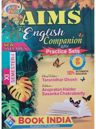 AIMS English Companion with Practice Class 11 SEM - 1
