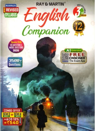 ENGLISH COMPANION Class-12 | Semester-3, 4 Combined 2026 [Ray Martin]