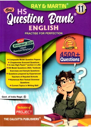 Ray & Martin Question Bank English Class – 11 | Semester- 2