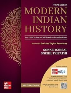 Modern Indian History, 3e for UPSC 2026 by Snehil Tripathi & Sonali Bansal | Chapterwise Solved Previous Years' Questions (PYQs) upto 2023