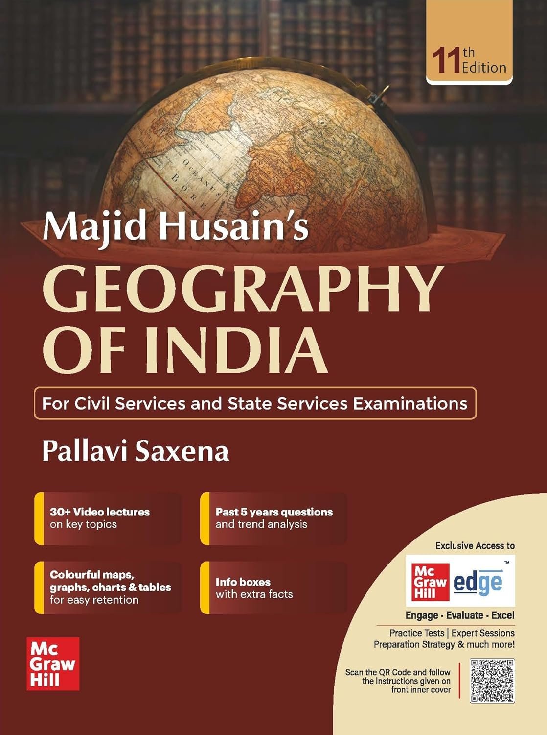 Geography of India, 11e for UPSC CSE 2026 by Pallavi Saxena | Solved PYQs | Colour Maps, Graphs & Charts | Learning tricks & Trend analysis