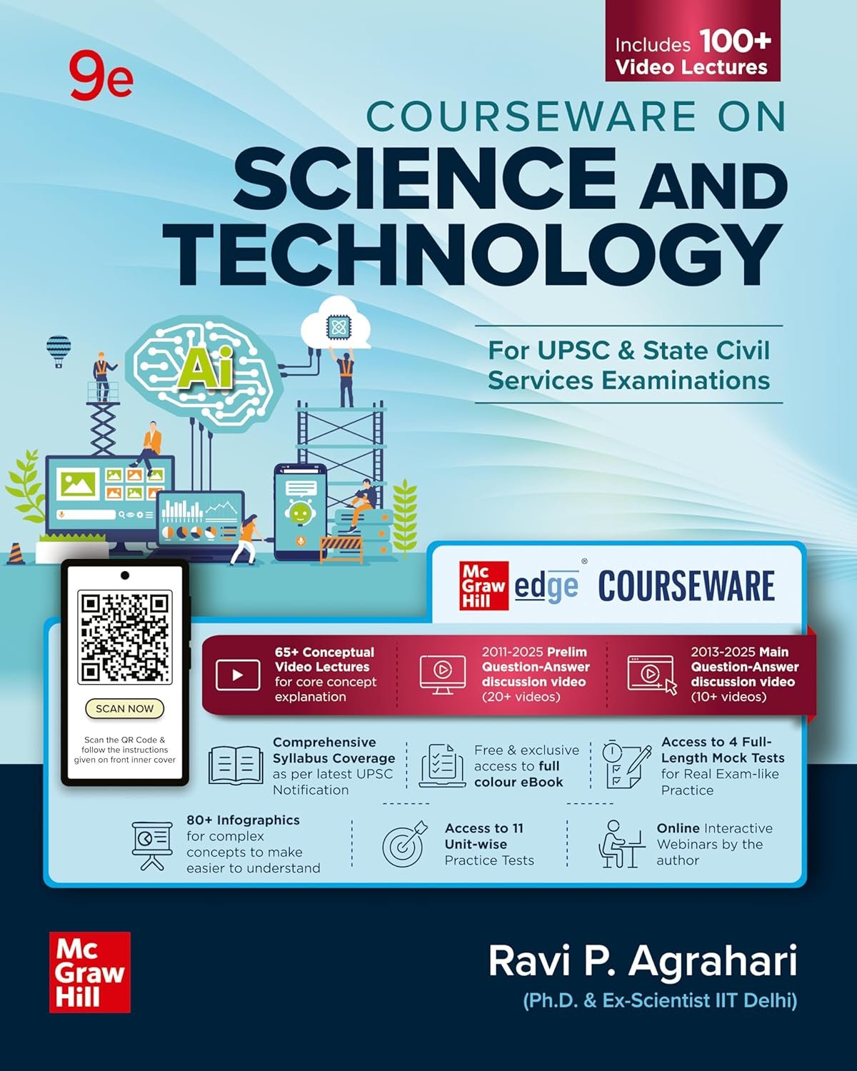 Science and Technology Courseware, 9e by Ravi P. Agrahari for UPSC 2026 | 100+ Author Video Lectures | Prelims PYQs (2011-25) & Mains PYQs (2013-25)