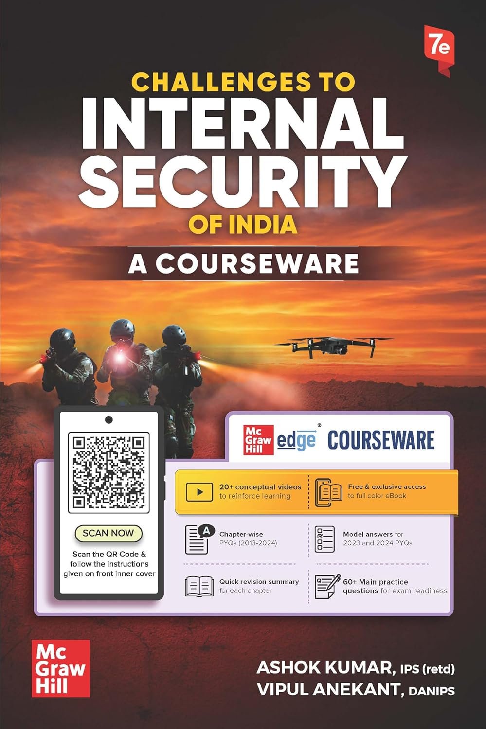 Challenges to Internal Security of India Courseware, 7e for UPSC 2026 | 20+ Conceptual Videos | 60+ Mains Practice Ques