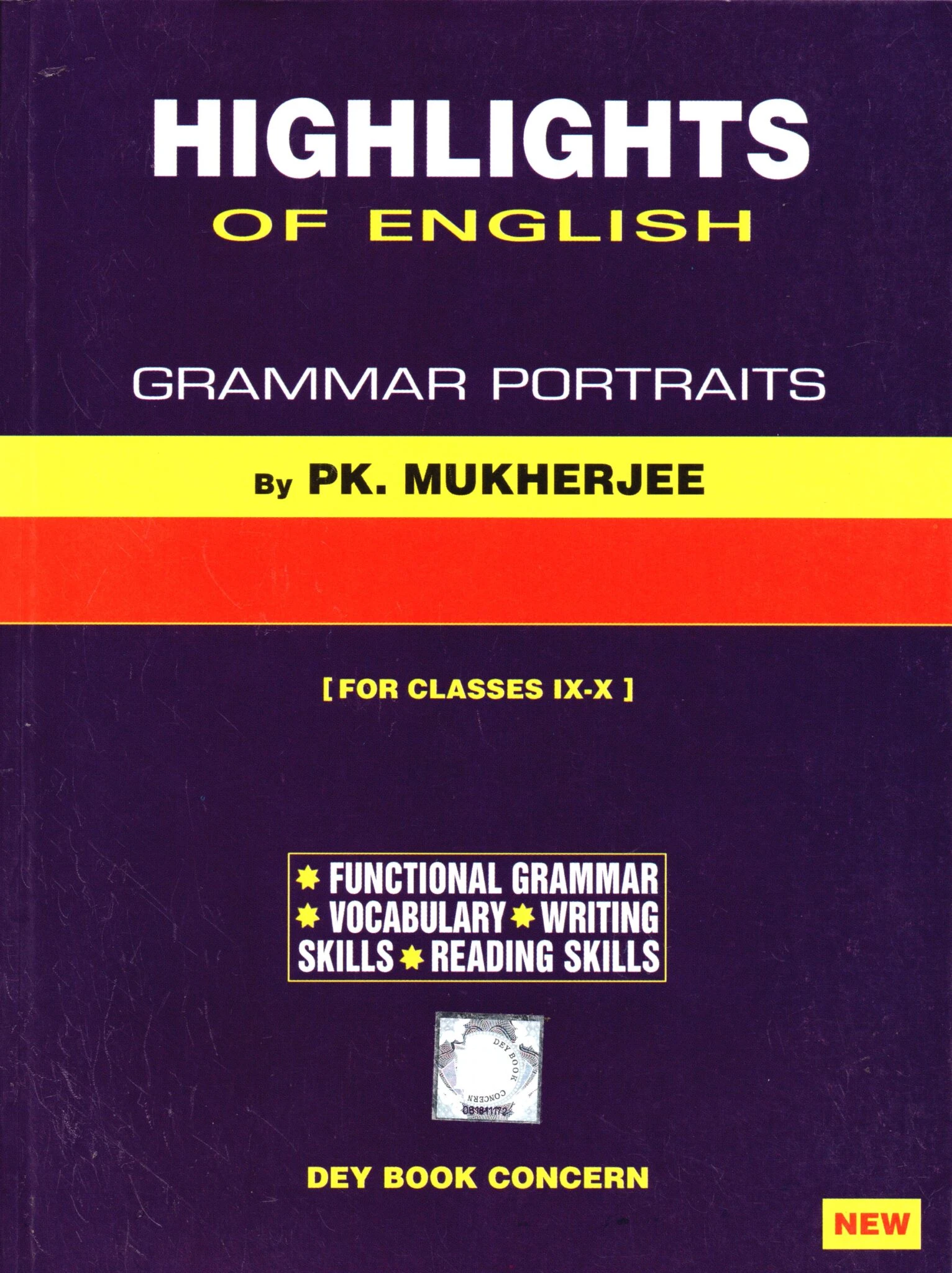 HIGHLIGHTS ENGLISH GRAMMAR Class 9-10 | 2026