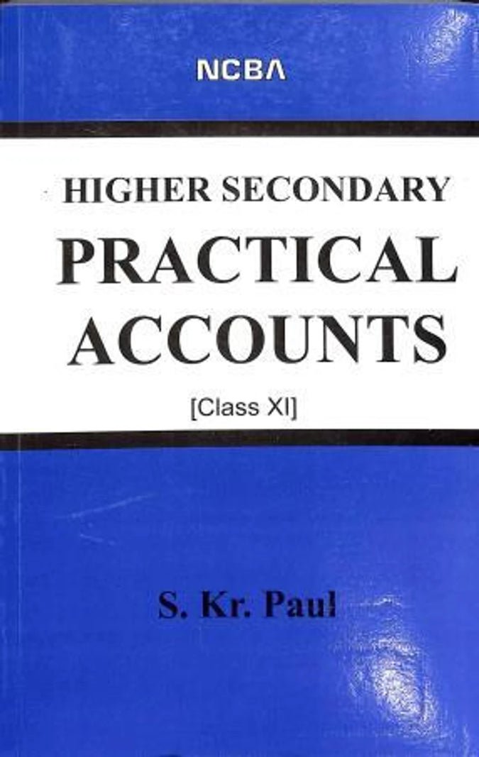 Higher Secondary Practical Accounts Class 11